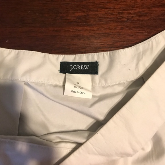 J. Crew Tiered Cotton Sateen Skirt Size 12 - Picture 3 of 4